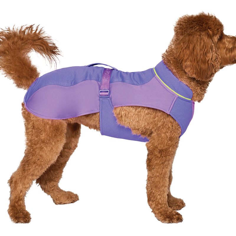 Canada Pooch, Max Chill Cooling Vest Purple image number null